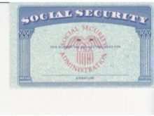 99 Create Make A Social Security Card Template Formating for Make A Social Security Card Template