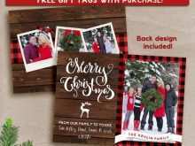 99 Creating Free Rustic Christmas Card Templates For Free by Free Rustic Christmas Card Templates