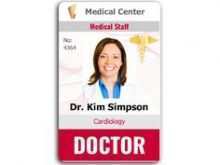 99 Creating Hospital Id Card Template With Stunning Design for Hospital Id Card Template