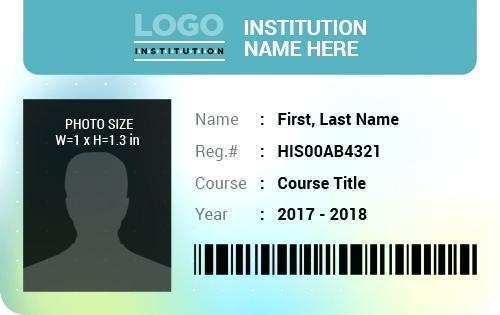 Student Id Card Template from legaldbol.com