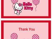 99 Creative Free Hello Kitty Thank You Card Template in Photoshop for Free Hello Kitty Thank You Card Template