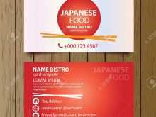 99 Creative Name Card Template Food Templates with Name Card Template Food