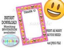 99 Customize Emoji Thank You Card Template for Emoji Thank You Card Template