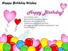 Happy Birthday Card Powerpoint Template