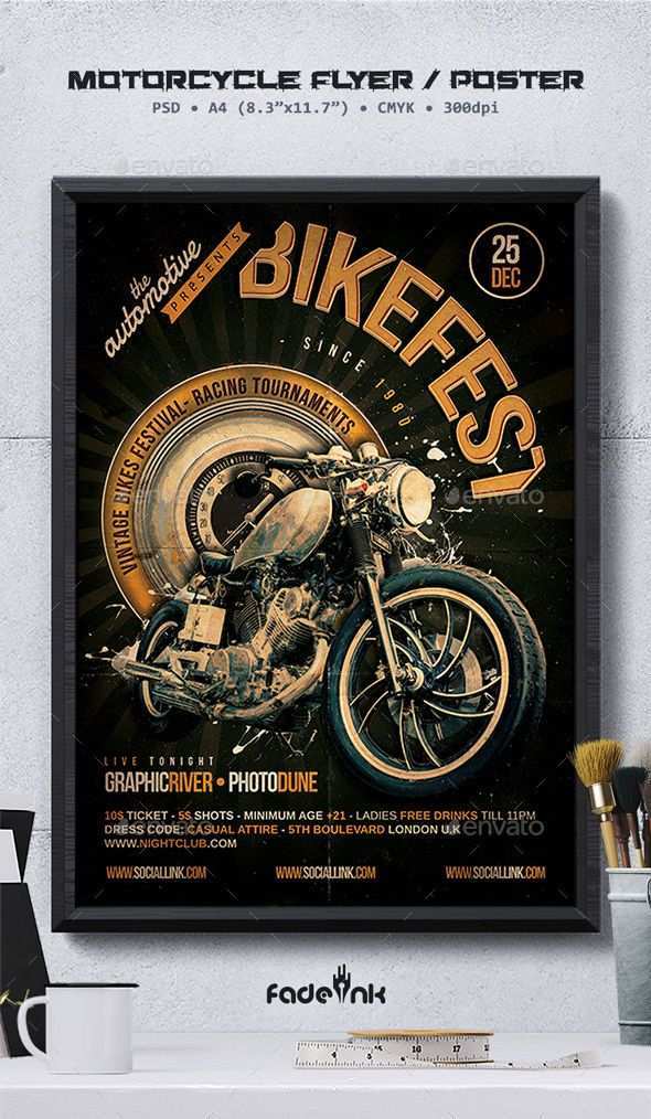 99 Customize Our Free Bike Flyer Template PSD File for Bike Flyer Template