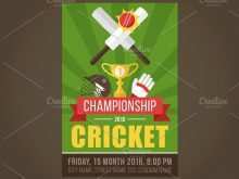 99 Customize Our Free Cricket Flyer Template Now by Cricket Flyer Template