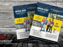 99 Format Open Day Flyer Template Download with Open Day Flyer Template