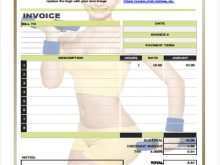 99 Format Personal Training Invoice Template in Word with Personal Training Invoice Template