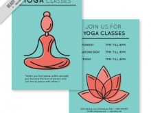 99 Format Yoga Flyer Template Free Download by Yoga Flyer Template Free
