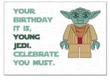 99 Free Birthday Card Template Star Wars Maker with Birthday Card Template Star Wars