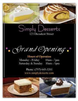 99 Free Cheesecake Flyer Templates with Cheesecake Flyer Templates