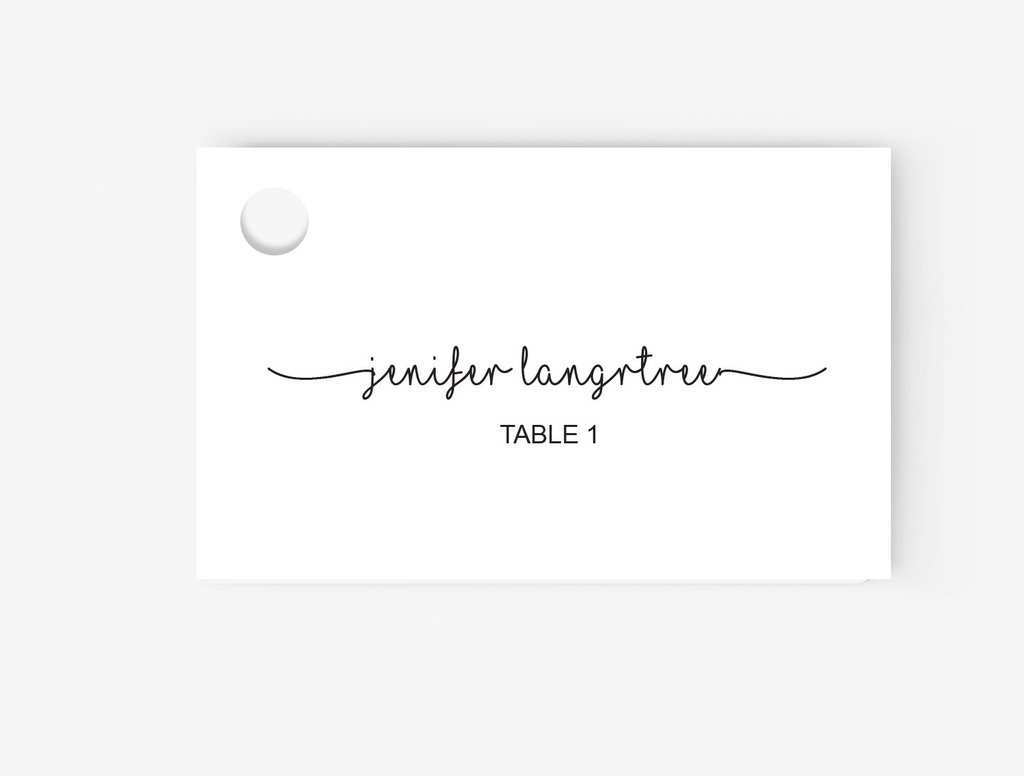 22 Free Printable How To Make A Place Card Template In Word in Throughout Table Place Card Template Free Download