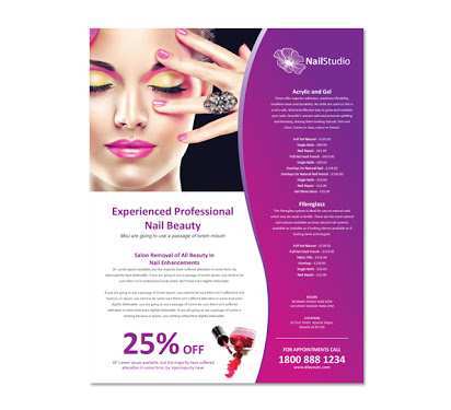 99 How To Create Beauty Salon Flyer Templates Free With Stunning Design for Beauty Salon Flyer Templates Free