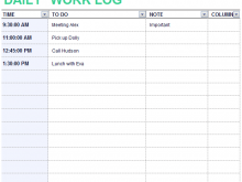 99 Online Daily Task Agenda Template Download for Daily Task Agenda Template