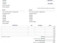 99 Online Vehicle Tax Invoice Template Photo by Vehicle Tax Invoice Template