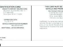 99 Printable Auto Id Card Template Download with Auto Id Card Template