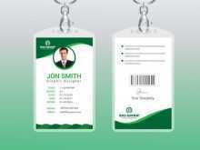 99 Printable Green Color Id Card Template for Ms Word with Green Color Id Card Template