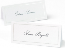 Place Card Templates On Word