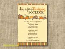 99 Printable Potluck Flyer Template For Free by Potluck Flyer Template