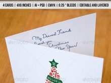 4 By 6 Christmas Card Template