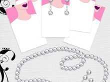 99 Report Free Printable Earring Card Template Templates with Free Printable Earring Card Template