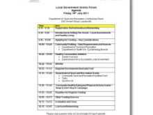 99 Report Seminar Agenda Format Download with Seminar Agenda Format