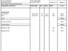 99 Report Tax Invoice Template Microsoft Word Formating by Tax Invoice Template Microsoft Word