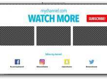 99 Standard End Card Template Youtube Templates with End Card Template Youtube