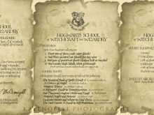 99 Standard Hogwarts Class Schedule Template in Photoshop by Hogwarts Class Schedule Template