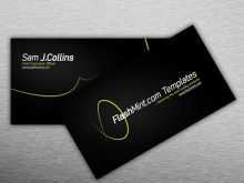 Name Card Design Template Pdf