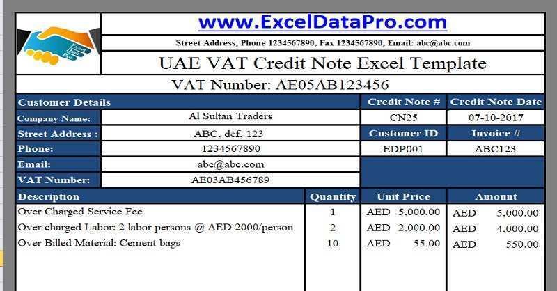 99 Standard Vat Invoice Template For Uae for Ms Word with Vat Invoice Template For Uae