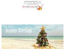 99 The Best Beach Christmas Card Template For Free by Beach Christmas Card Template