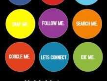 99 The Best Follow Us On Social Media Flyer Template for Ms Word by Follow Us On Social Media Flyer Template