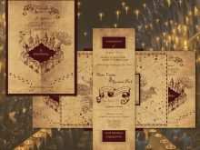 11 Free Printable Marauders Map Wedding Invitation Template Layouts for Marauders Map Wedding Invitation Template
