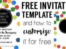 11 Free Printable Party Invitation Template Free PSD File with Party Invitation Template Free