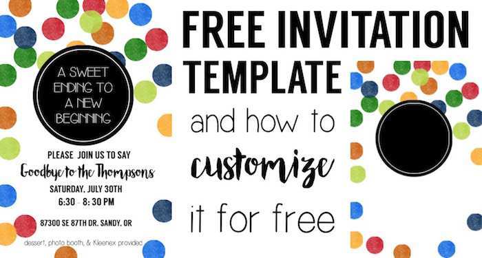 11 Free Printable Party Invitation Template Free PSD File with Party Invitation Template Free