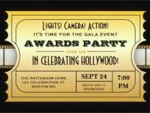 11 Report Oscar Party Invitation Template Now by Oscar Party Invitation Template