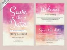 11 The Best Watercolour Wedding Invitation Template For Free for Watercolour Wedding Invitation Template