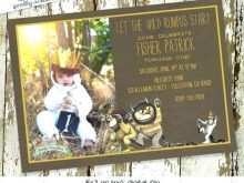 12 Best Where The Wild Things Are Birthday Invitation Template Layouts by Where The Wild Things Are Birthday Invitation Template
