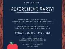12 Creative Retirement Party Invitation Template for Ms Word by Retirement Party Invitation Template