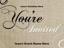 12 Customize Our Free Formal Invitation Card Design Template Photo with Formal Invitation Card Design Template