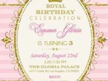 12 Online Royal Party Invitation Template PSD File with Royal Party Invitation Template