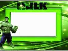 12 Report Hulk Birthday Invitation Template Formating for Hulk Birthday Invitation Template