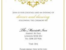 12 The Best Reception Invitation Format Indian With Stunning Design with Reception Invitation Format Indian