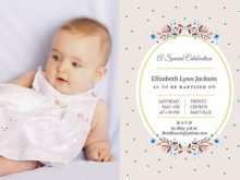 14 Create Baby Girl Christening Blank Invitation Template Layouts by Baby Girl Christening Blank Invitation Template