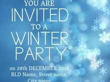 14 Customize Winter Party Invitation Template Maker for Winter Party Invitation Template