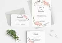 14 Free Printable Wedding Invitation Template Docx With Stunning Design with Wedding Invitation Template Docx