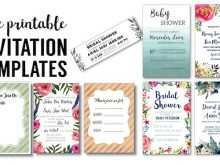 14 Printable Party Invitation Template Free in Word by Party Invitation Template Free