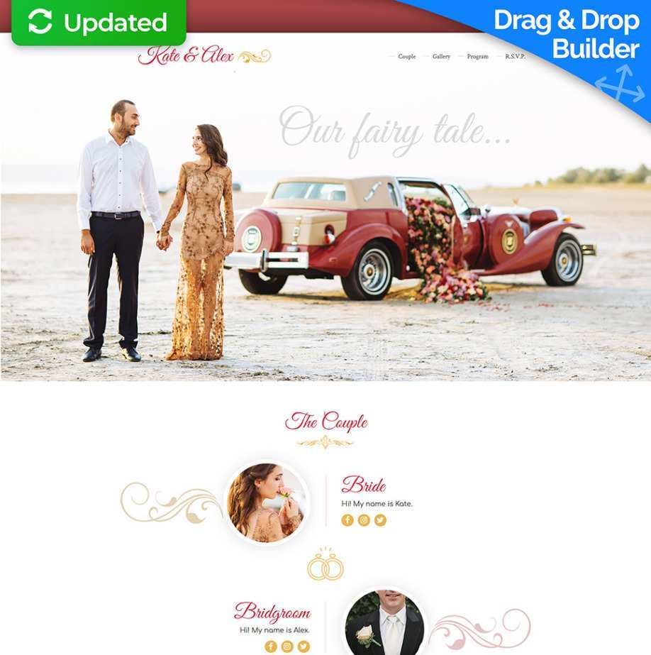 15 Best One Page Responsive Wedding Invitation Template Maker by One Page Responsive Wedding Invitation Template