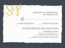16 Blank Rsvp Wedding Invitation Template For Free for Rsvp Wedding Invitation Template